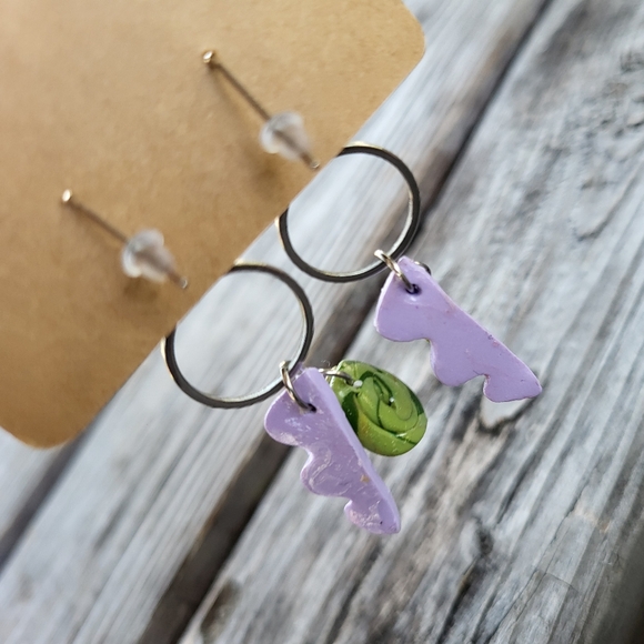 New Handmade Unique earrings - Picture 2 of 2